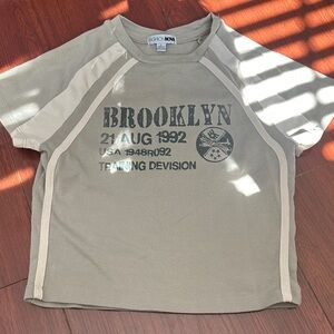 Fashion Nova Olive Graphic Tee